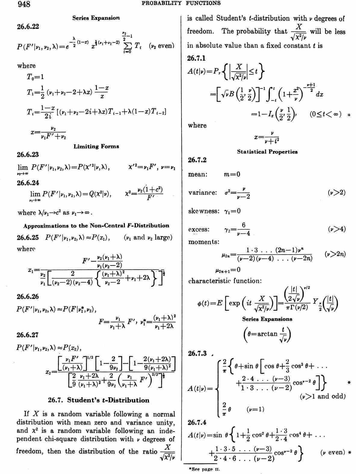 Abramowitz And Stegun Page 948 1940