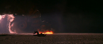 Scene from Die Hard 2 with a Wingtip Vortex