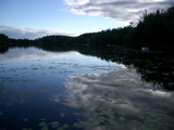 Lake Cook in the Laurentians