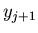 $y_{j+1}$